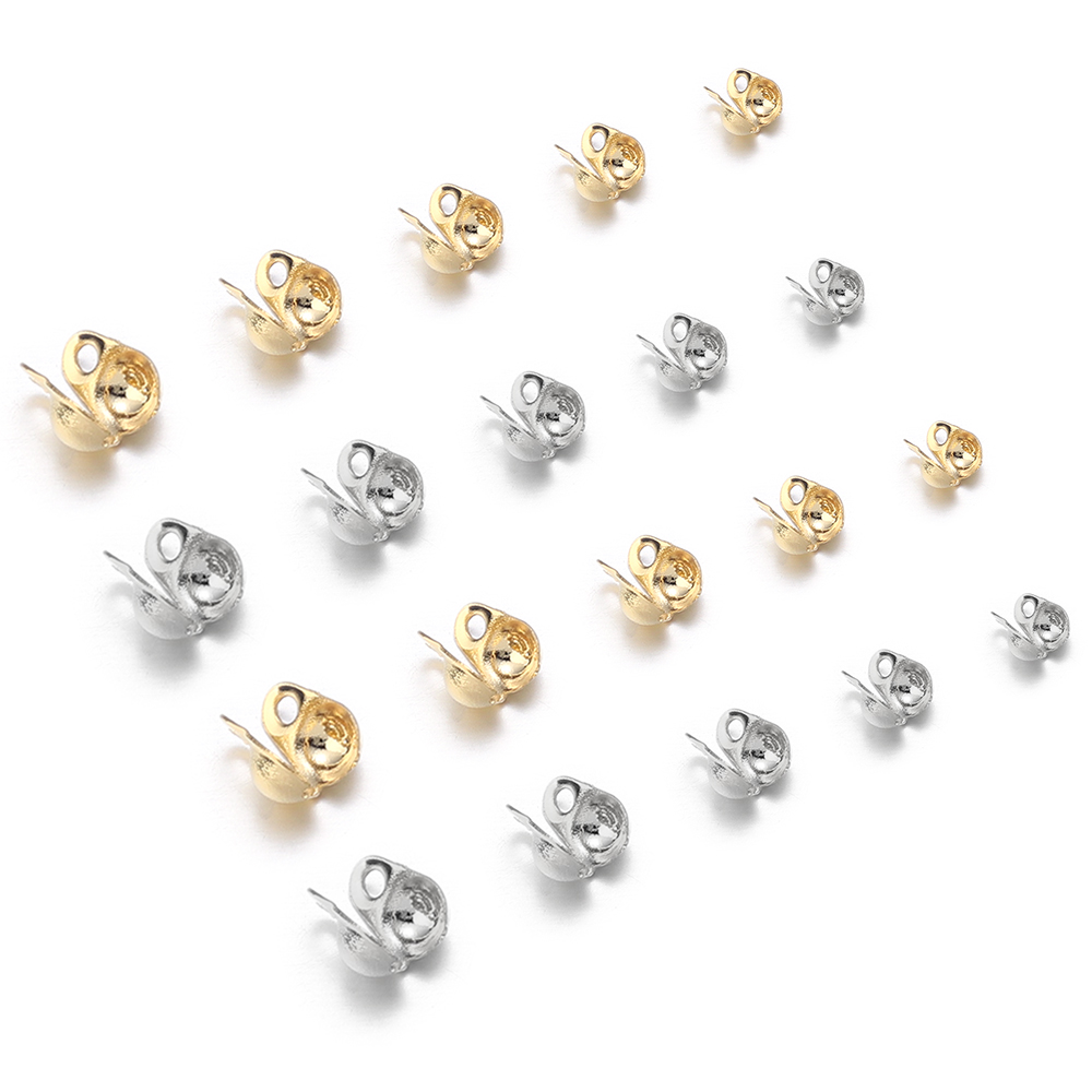 Jewelry Making Bead - 50pcs Stainless Steel Ball Chain Clasps