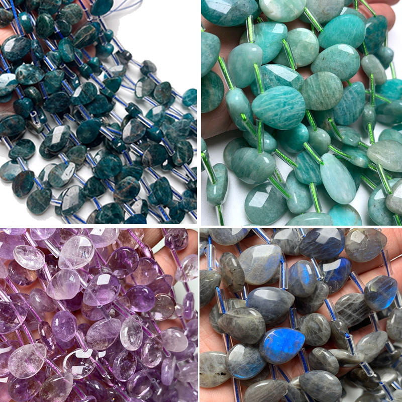 Jewelry Making Amazon - Mặt Tự Nhiên 8X12Mm Xà Cừ