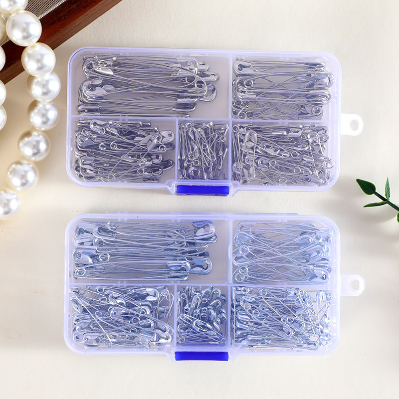 Silver Safety Pins Kit With St - đánh giá và giá Jewelry Making Education