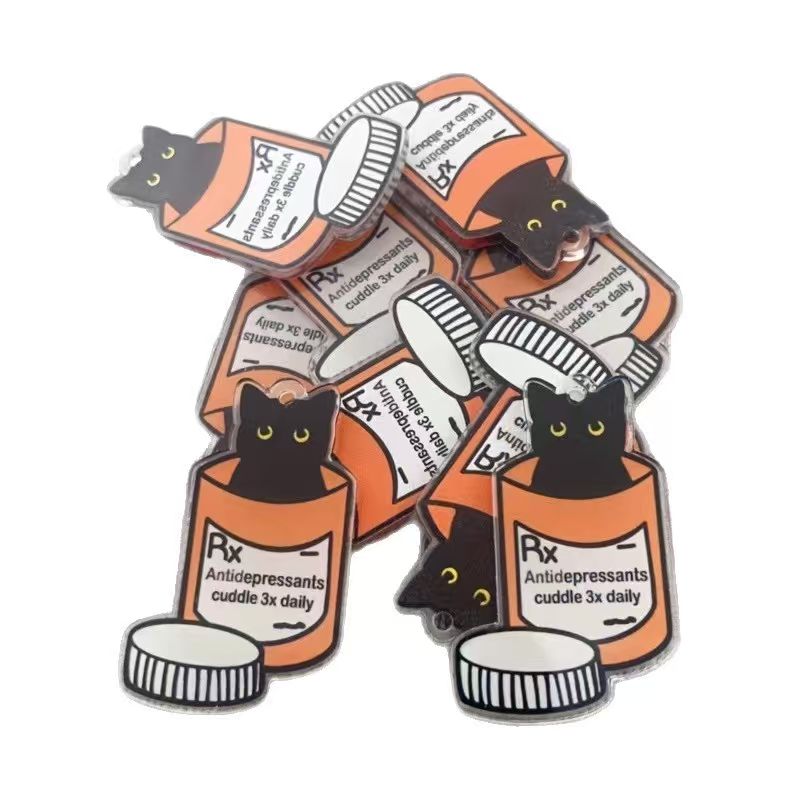 10pcs acrylic medicine cat pen - đánh giá và giá Jewelry Making Diy