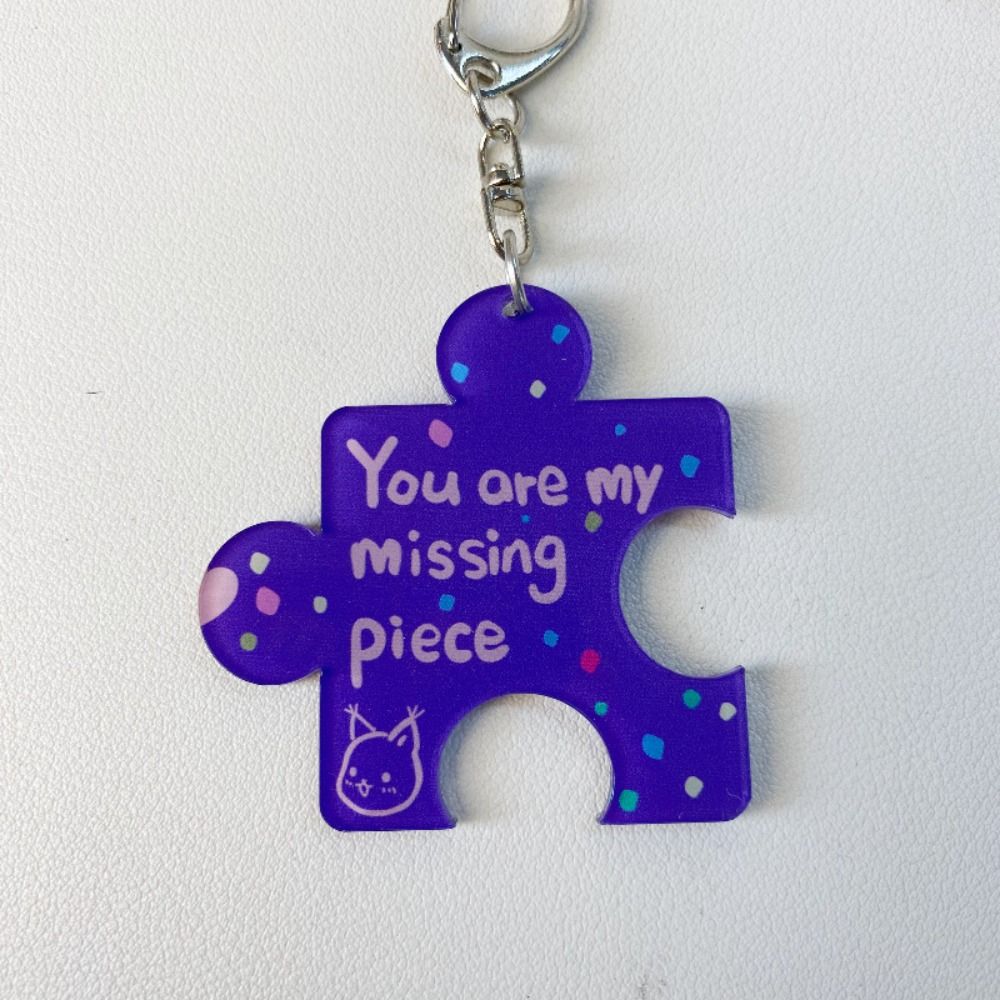 Creative Acrylic Puzzle Keycha - đánh giá và giá Jewelry Making Game