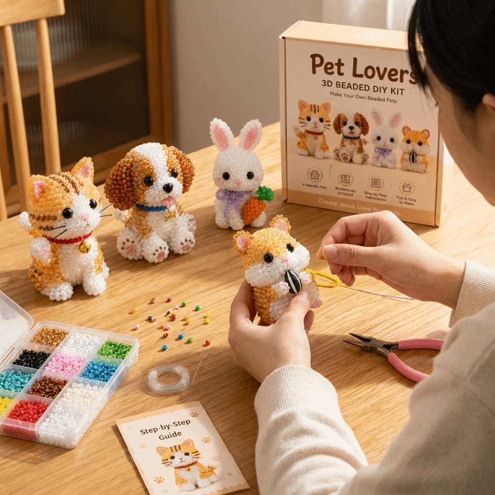 Handmade DIY Animal Bead Embro - đánh giá và giá Jewelry Making Education