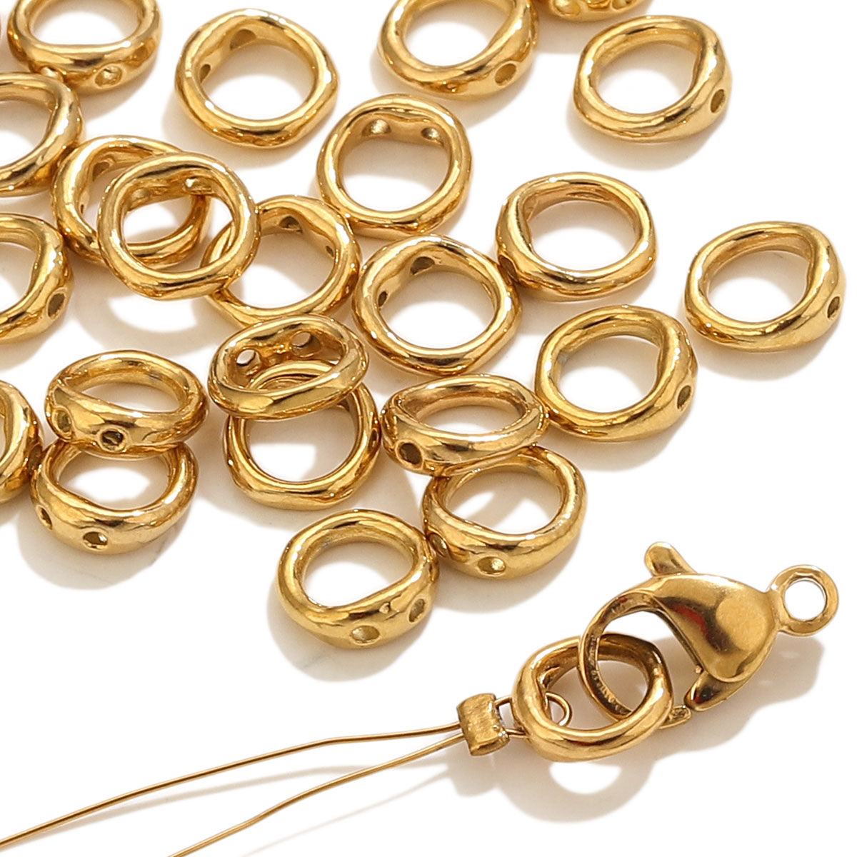 20pcs Stainless Steel Clasps E - đánh giá và giá Jewelry Making Ideas