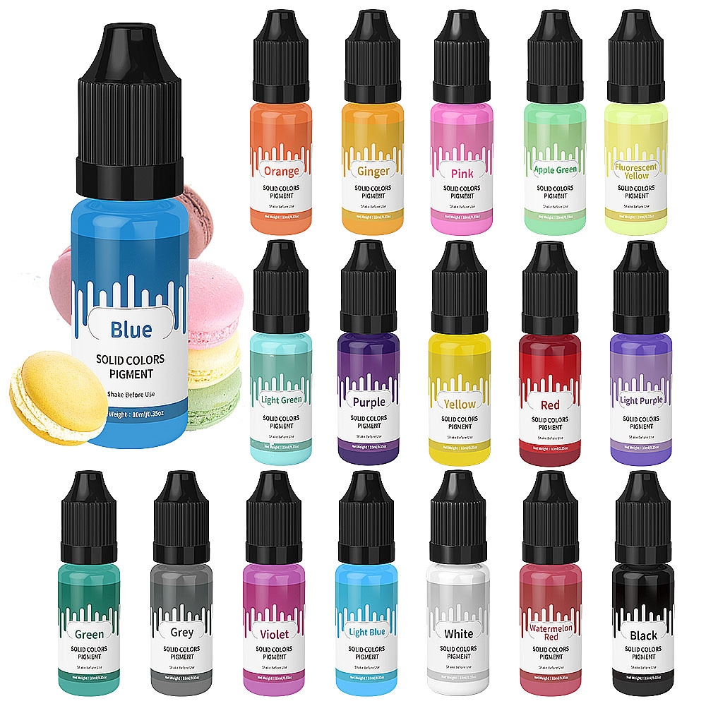 18Colors 10ml Macaron Solid Pa - đánh giá và giá Jewelry Making Education