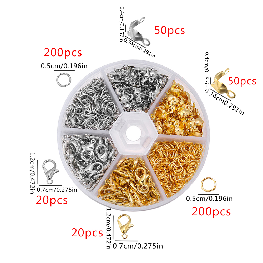 540pcs Stainless Steel Lobster - đánh giá và giá Jewelry Making Materials Wholesale