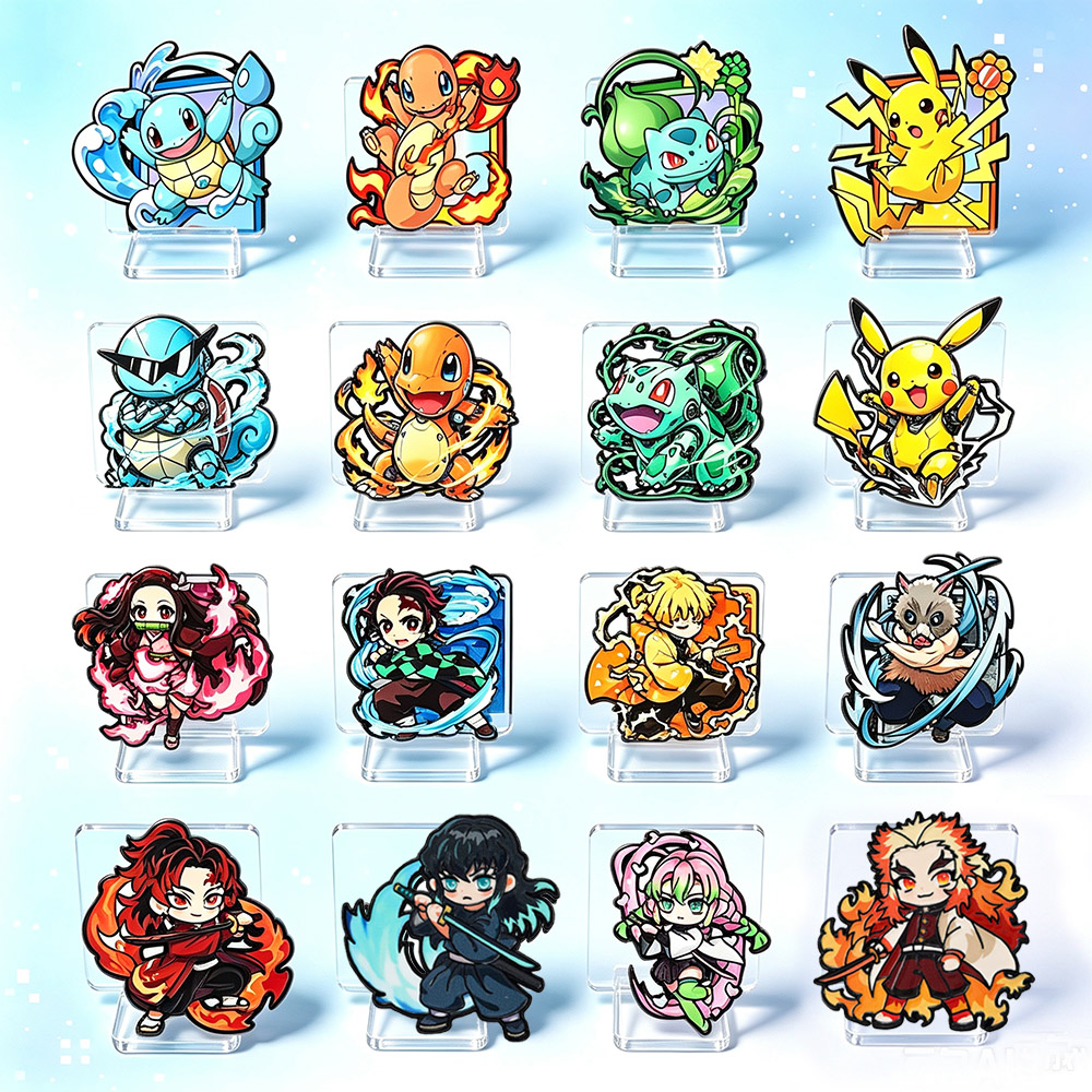 8Pcs Anime Pokemon & Demon Sla - đánh giá và giá Jewelry Making Ideas