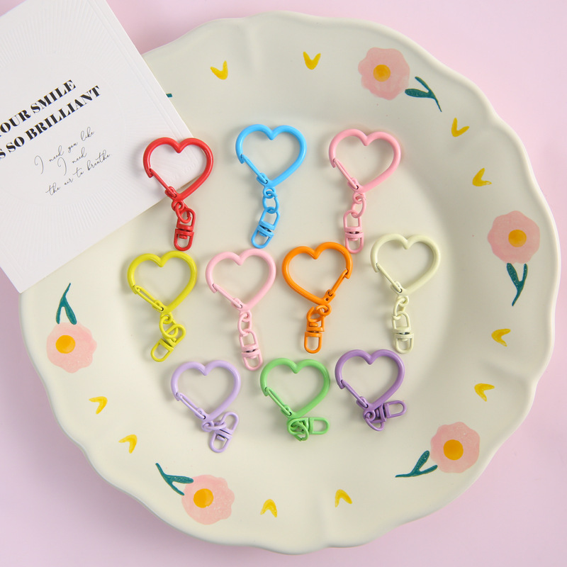 10Pcs Colorful Zinc Alloy Hear - đánh giá và giá Jewelry Making Jump Rings