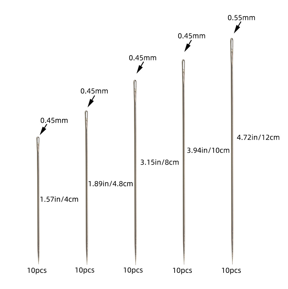 30 Cái/lốc Đính Hạt Kim Rất Mỏ - đánh giá và giá Beading Needle Fine