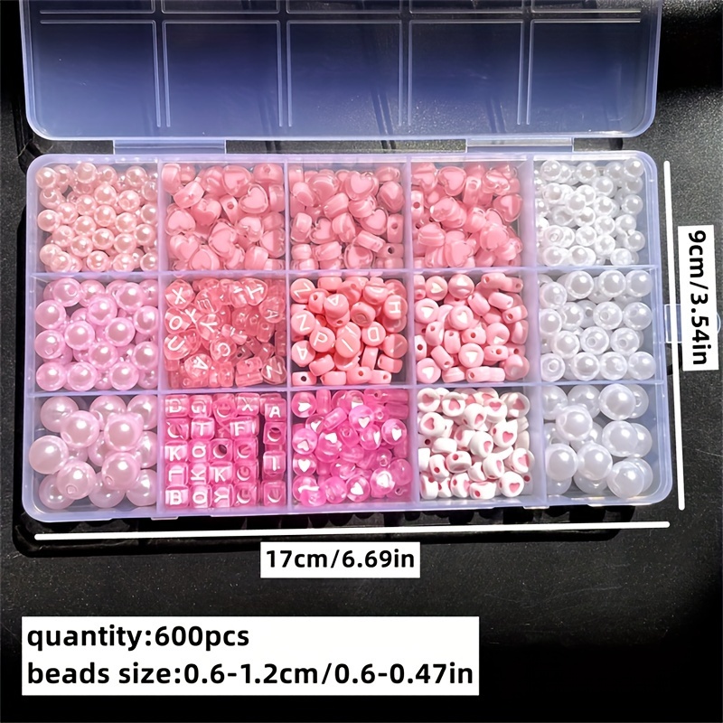 10-Piece Pink Alphabet Box, Ac - đánh giá và giá Jewelry Making Kit