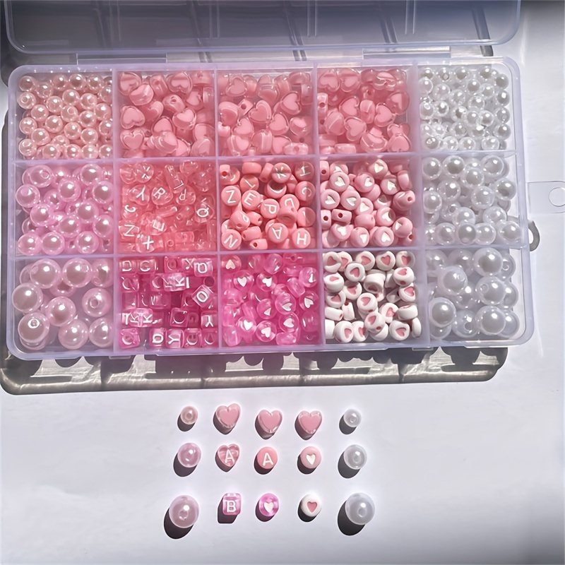 10-Piece Pink Alphabet Box, Ac - đánh giá và giá Jewelry Making Kit
