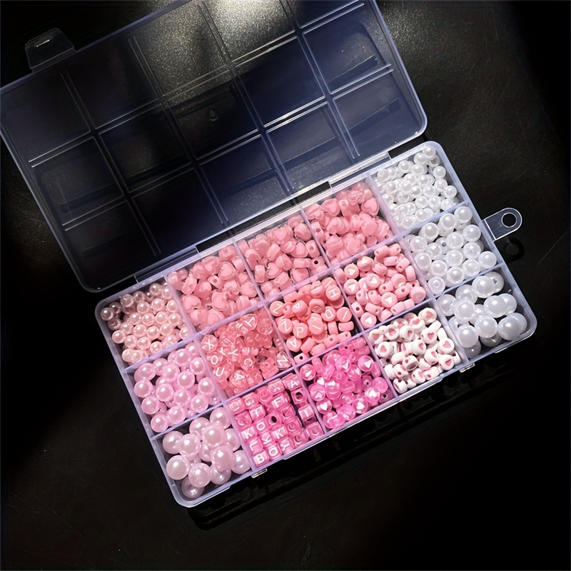 10-Piece Pink Alphabet Box, Ac - đánh giá và giá Jewelry Making Kit