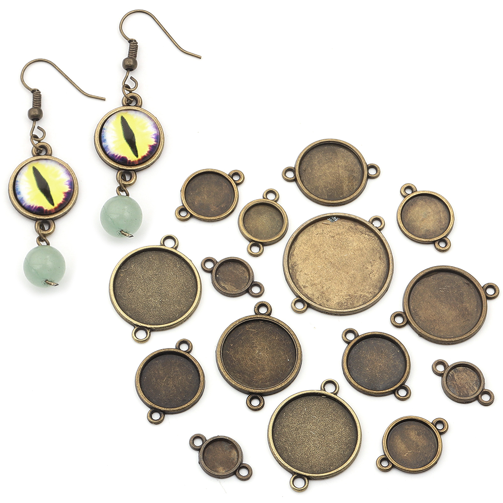 10pcs 8/10/12/14/16/18/20/25mm - đánh giá và giá Pendant Blank Bezel