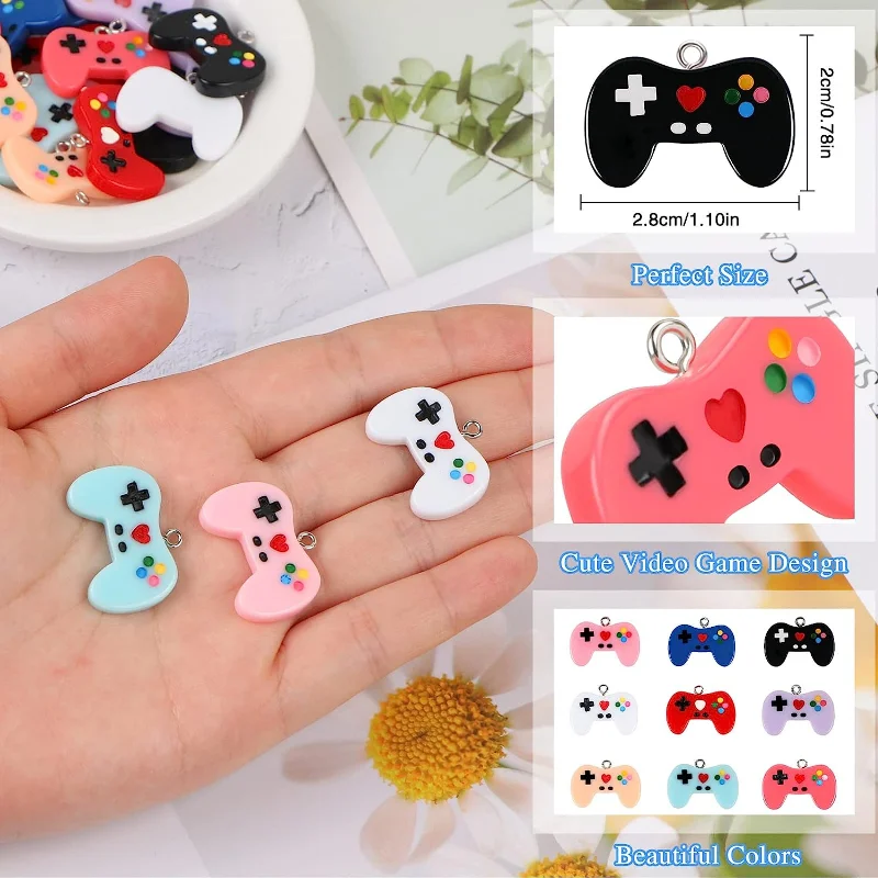 9 Pcs Video Game Controller Ch - đánh giá và giá Jewelry Making Game