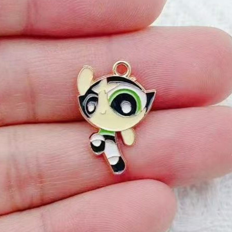 10pcs Alloy Oil-Dripping Carto - đánh giá và giá Jewelry Making Diy