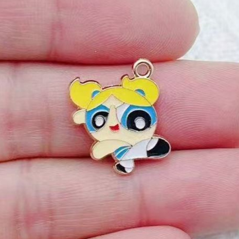 10pcs Alloy Oil-Dripping Carto - đánh giá và giá Jewelry Making Diy