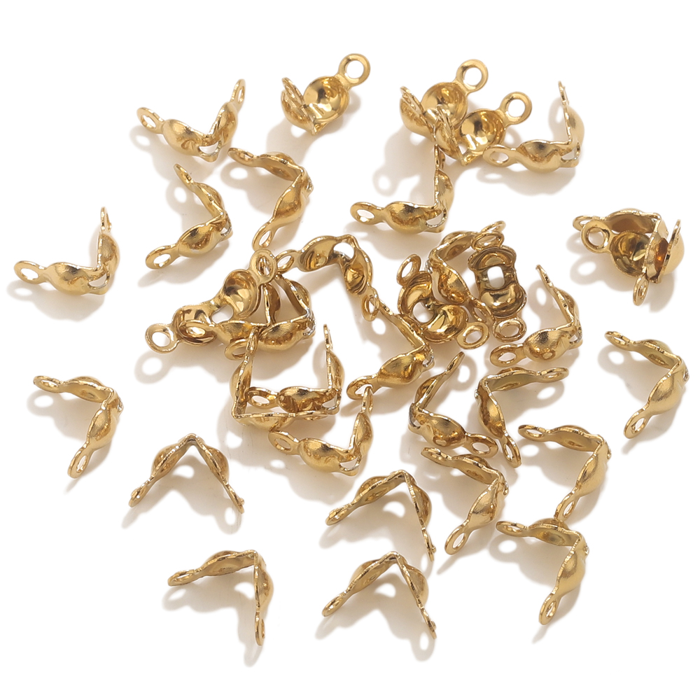 50pcs PVD Gold Plated Stainles - đánh giá và giá Jewelry Making Parts