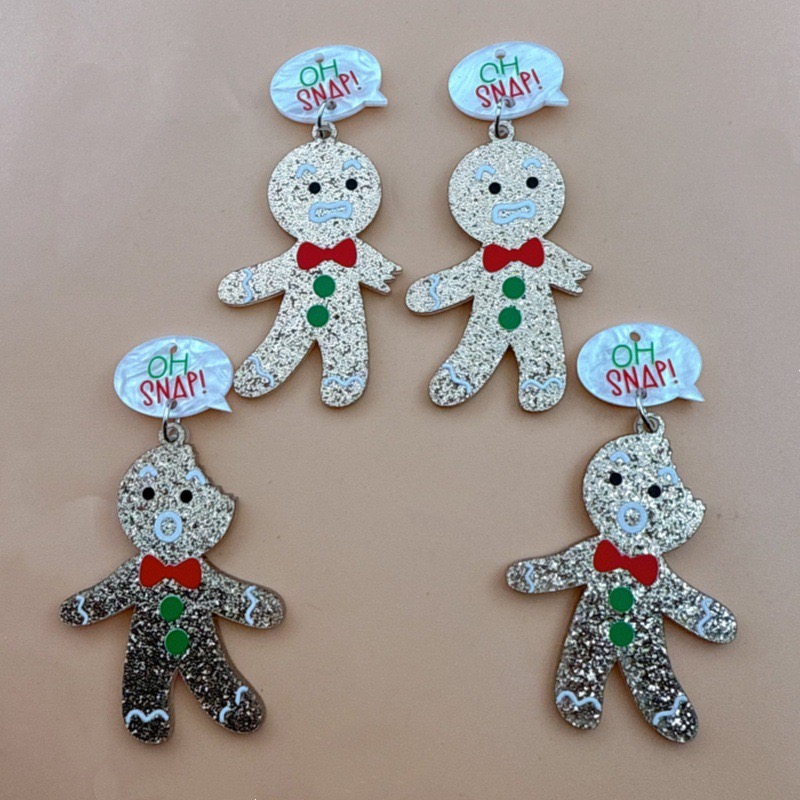 10pcs Cute Christmas Gingerbre - đánh giá và giá Jewelry Making Diy