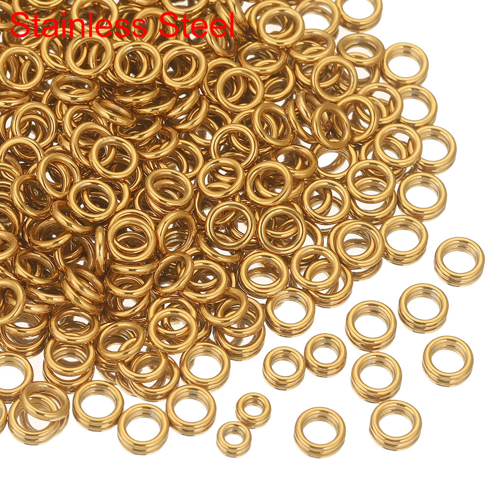 50pcs Stainless Steel Closed J - đánh giá và giá Jewelry Making Jump Rings