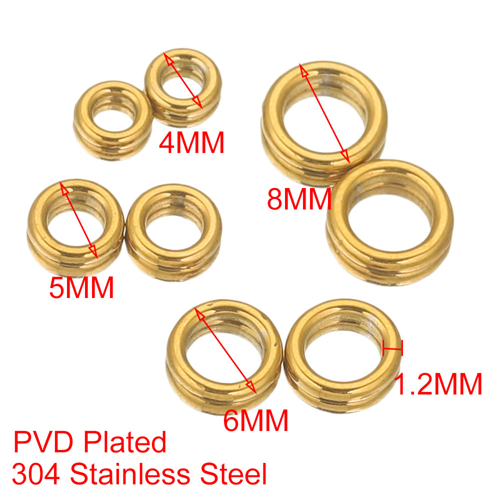 50pcs Stainless Steel Closed J - đánh giá và giá Jewelry Making Jump Rings