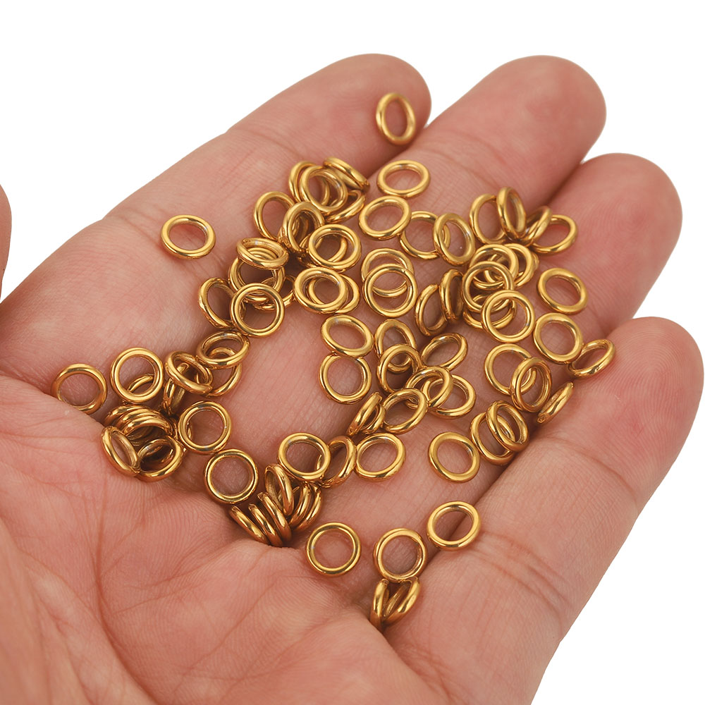50pcs Stainless Steel Closed J - đánh giá và giá Jewelry Making Jump Rings