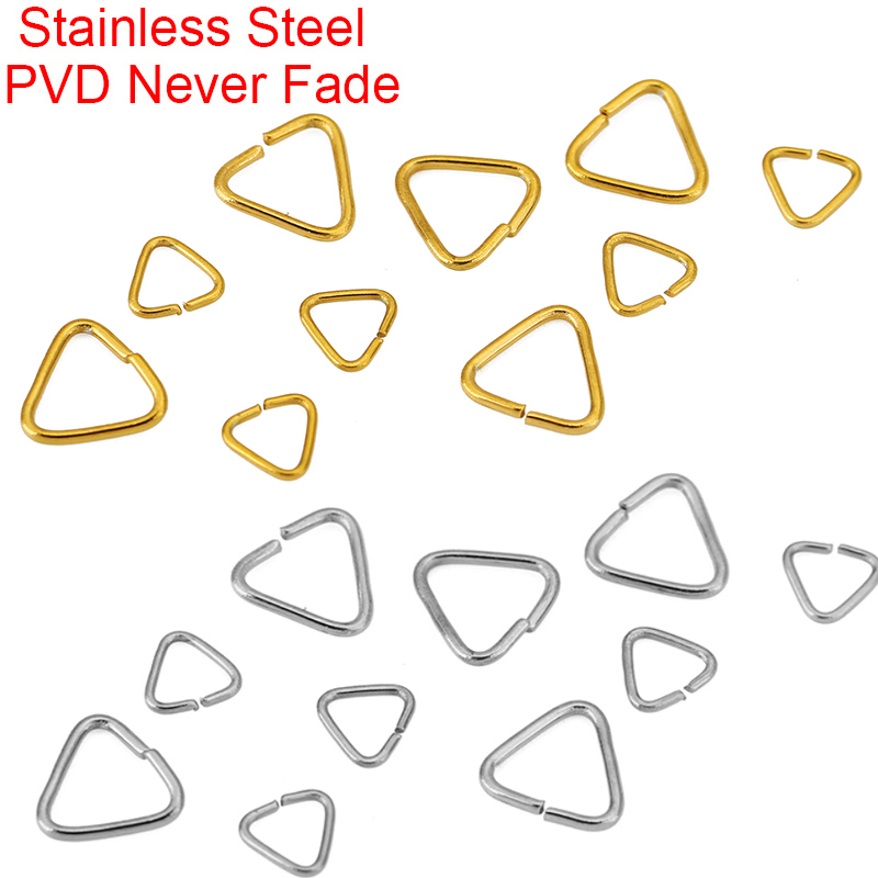 50pcs 5mm 8mm Stainless Steel  - đánh giá và giá Jewelry Making Jump Rings
