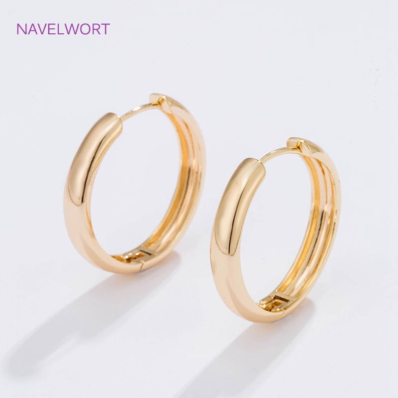 6 Sizes Gold Plated Circle Hoo - đánh giá và giá Jewelry Making Ideas