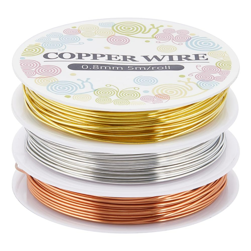 12.8M Copper Jewelry Wire 0.8m - đánh giá và giá Jewelry Making Materials Wholesale