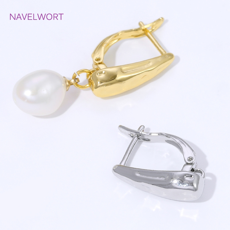 18K Gold Plated Smooth Earring - đánh giá và giá Jewelry Making Kit