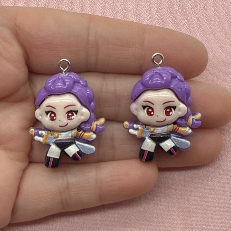 10pcs resin cartoon pendant, D - đánh giá và giá Jewelry Making Diy