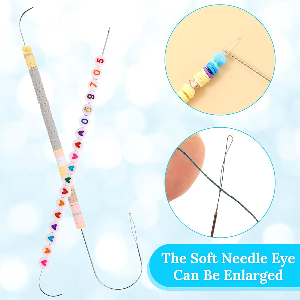 4Pcs Big Eye Beading Needles S - đánh giá và giá Beading Needle Fine
