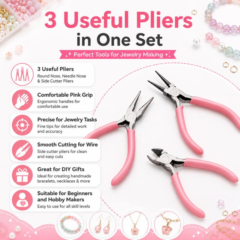 1pcs/set DIY Hand Tool Pliers  - đánh giá và giá Jewelry Making Pliers Set