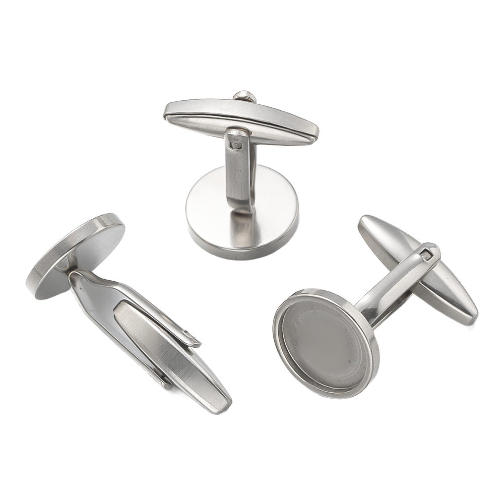 5Pcs Stainless Steel Cufflinks - đánh giá và giá Jewelry Making For Adults