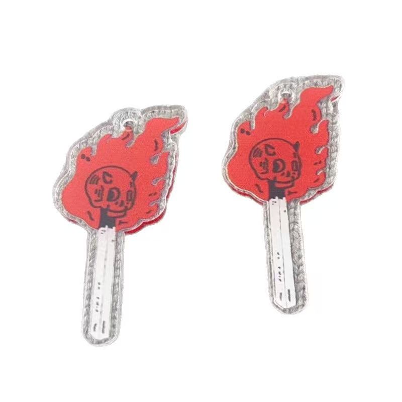 10pcs acrylic skull pendant, D - đánh giá và giá Jewelry Making Diy