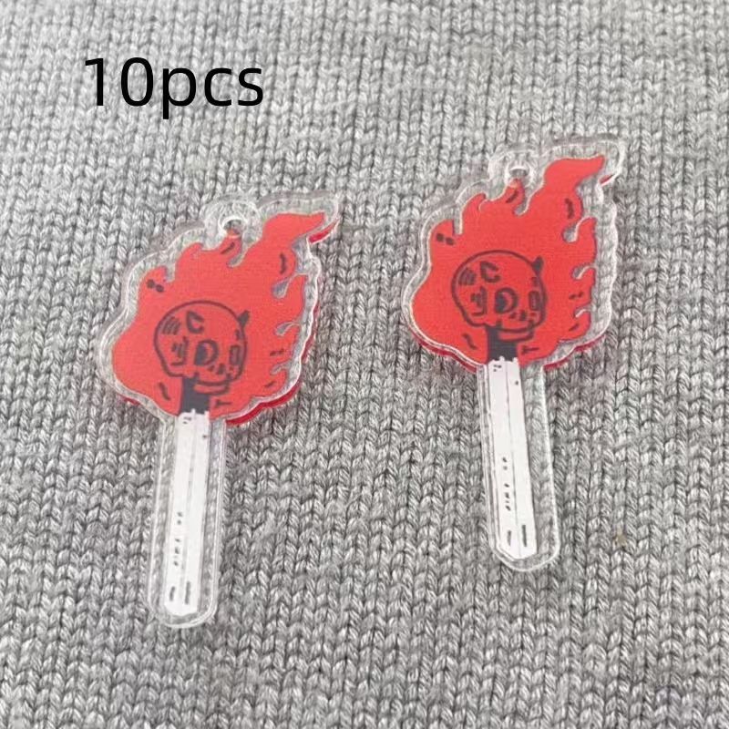 10pcs acrylic skull pendant, D - đánh giá và giá Jewelry Making Diy