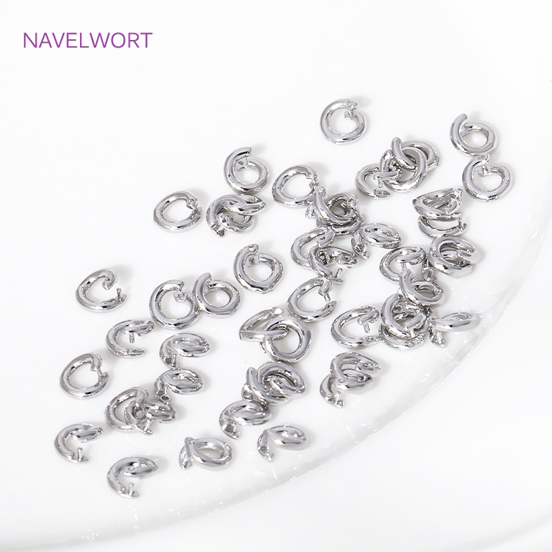 5.5-7.5mm 18K Gold Plated Open - đánh giá và giá Jewelry Making Hoops