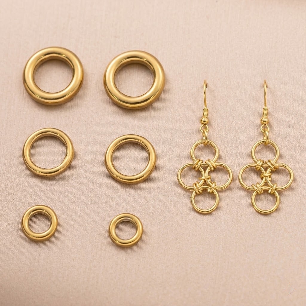 20pcs Stainless Steel Soldered - đánh giá và giá Jewelry Making Jump Rings