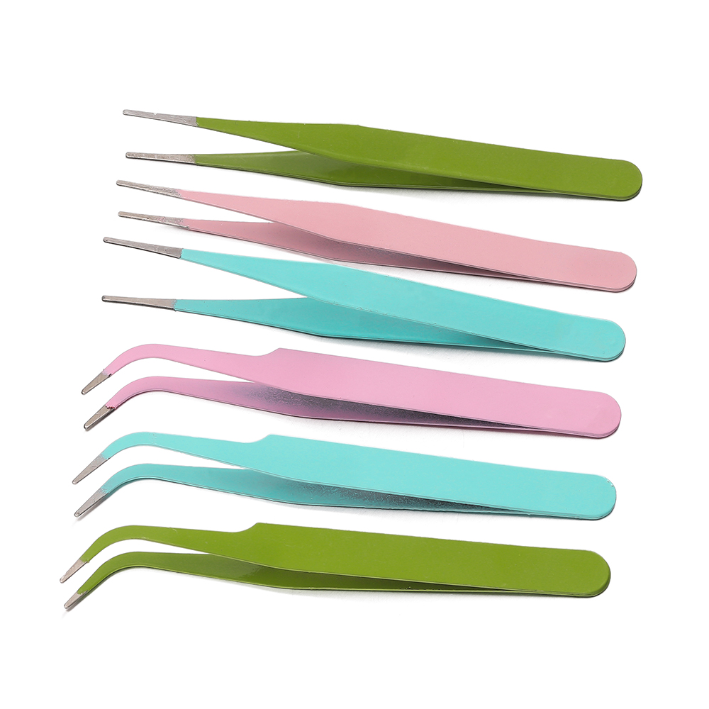 1pcs Colorful Tweezers Repair  - đánh giá và giá Jewelry Making Education