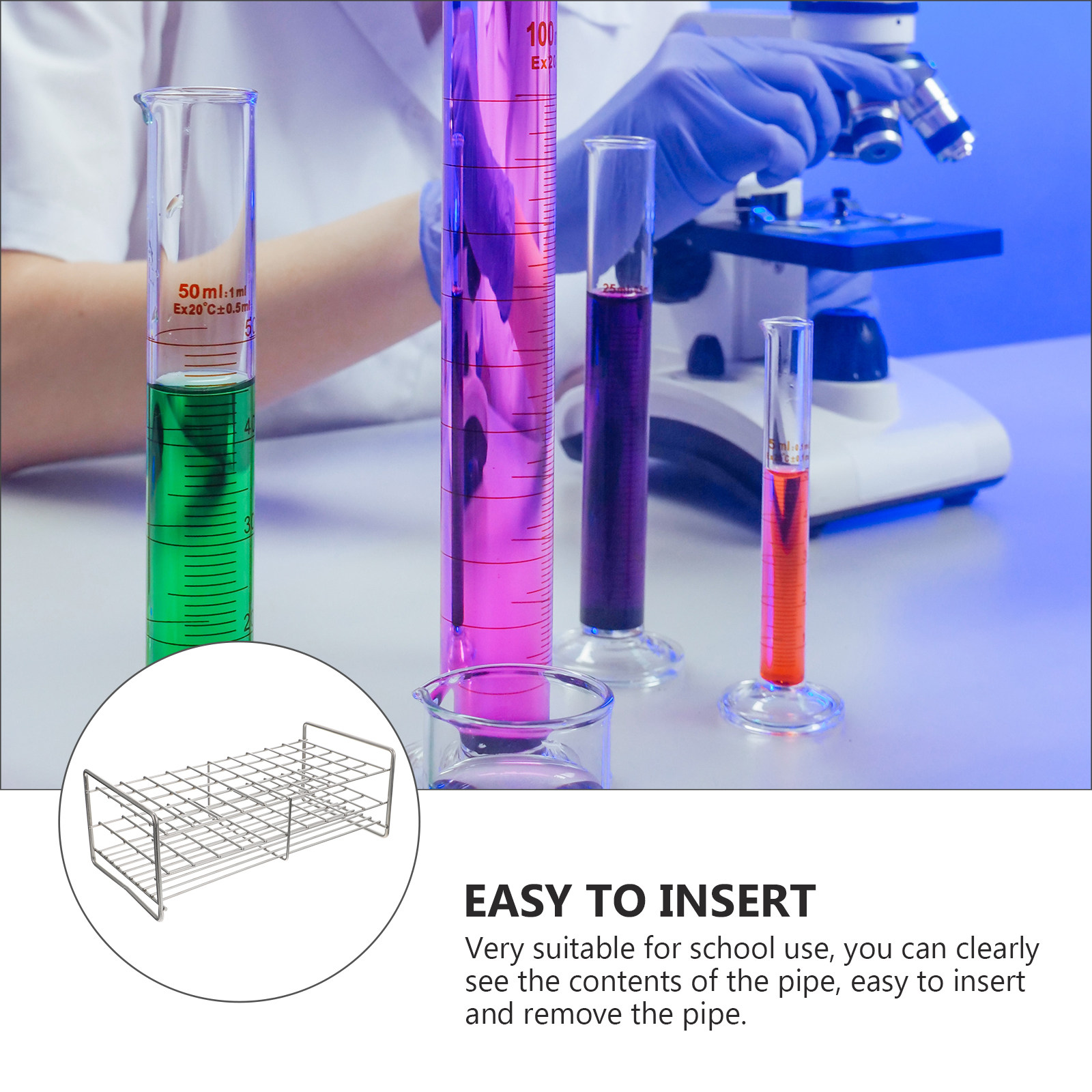 1pc 50 Holes Square Test Tube  - đánh giá và giá Jewelry Making Bead