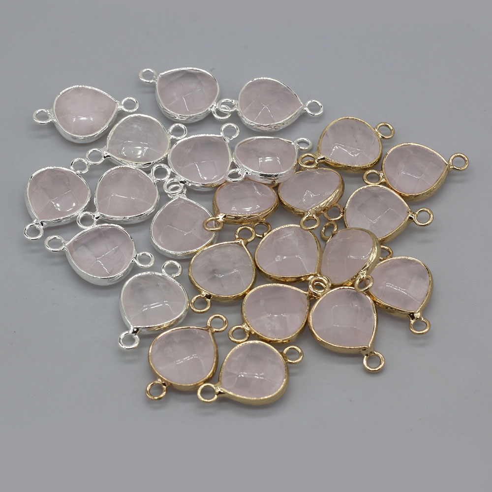 2pcs Natural Stone Connectors  - đánh giá và giá Jewelry Making For Adults