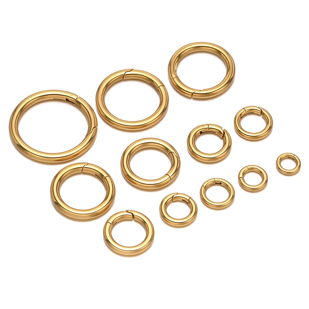 2Pcs/Lot Round Spring Clasps S - đánh giá và giá Jewelry Making Parts