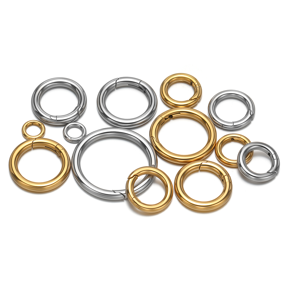 2Pcs/Lot Round Spring Clasps S - đánh giá và giá Jewelry Making Parts