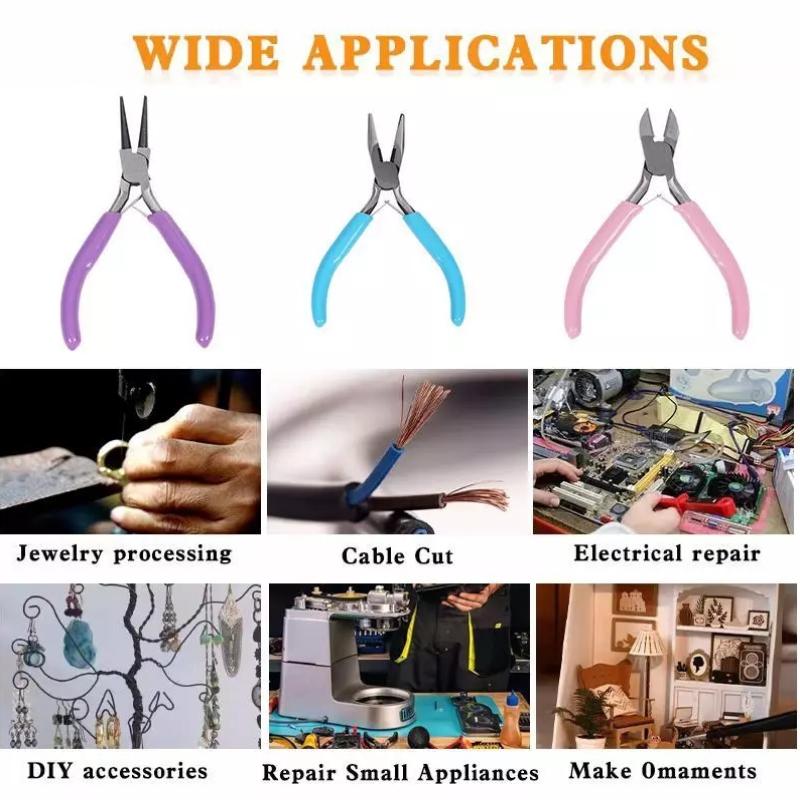 【L】1/3PCS Jewelry Making Plier - đánh giá và giá Jewelry Making Pliers Set