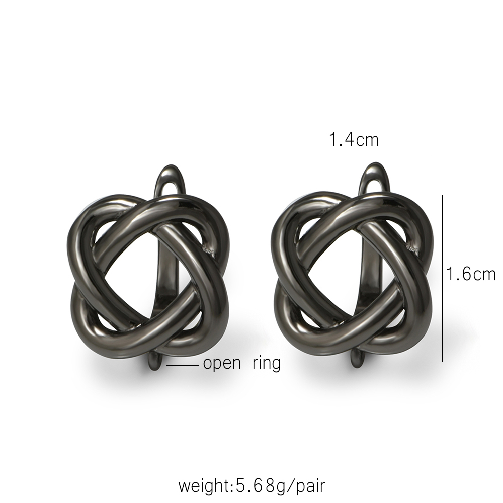 YANASI 1 Pair Gun Black  Brass - đánh giá và giá Jewelry Making Ideas