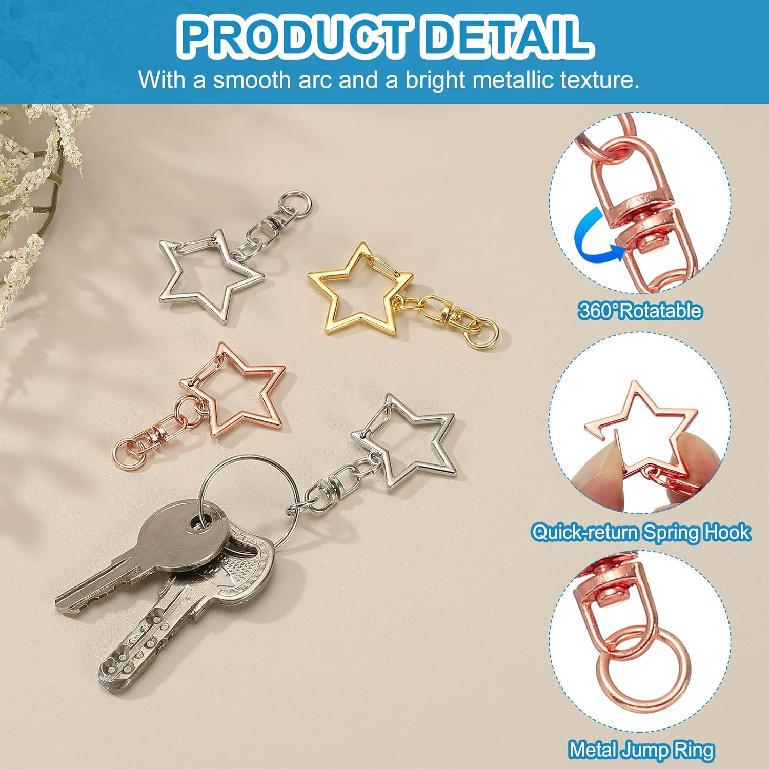 5/15/25/50 Sets Star Shaped Sn - đánh giá và giá Jewelry Making Kit