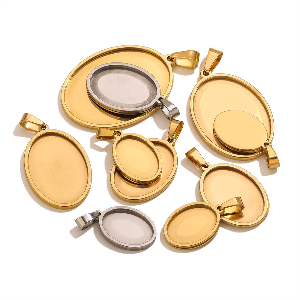 5PCS Stainless Steel Charms Go - đánh giá và giá Jewelry Making Materials Wholesale