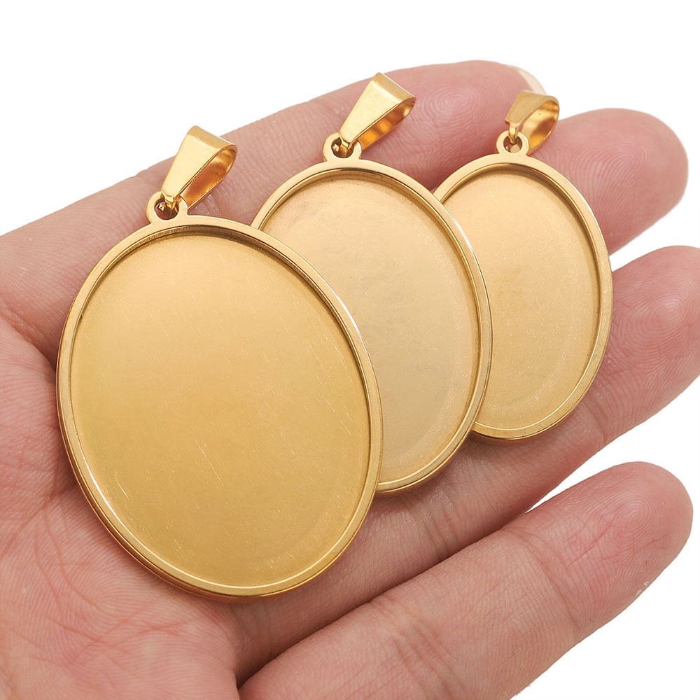 5PCS Stainless Steel Charms Go - đánh giá và giá Jewelry Making Materials Wholesale