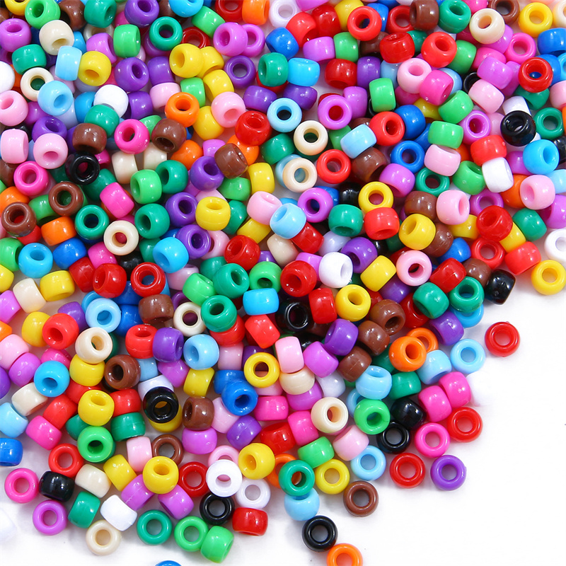Bộ 100 6X9Mm Lỗ Lớn Nhựa Acryl - đánh giá và giá Jewelry Making 4 Year Old