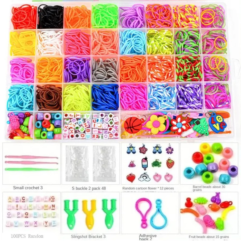 4300pcs+ 32Colour Vibrant Colo - đánh giá và giá Jewelry Making Kit