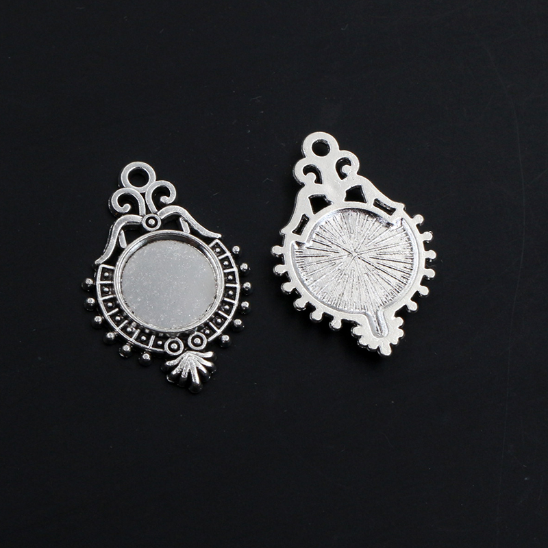 20PCS 10mm Kích thước bên tron - đánh giá và giá Pendant Blank Bezel