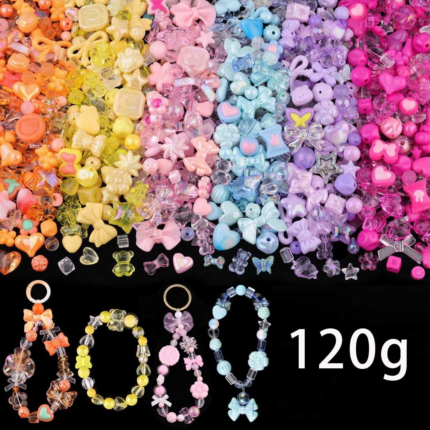 1bag Mixing Style Candy Color  - đánh giá và giá Jewelry Making Game